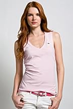 Sleeveless Pima Cotton V-Neck T-Shirt
