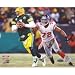 Osi Umenyiora New York Giants - Chasing Favre - Autographed 16x20 Photograph