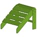 Outdoor Living : South Beach 20'' Ottoman Lime