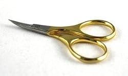 Tool Tron Precision 2 1/2" Delicate Cut Curved Stainless Scissor