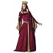 Deluxe In Character Maid Marian Renaissance Royalty Supreme Costume