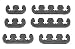 Search Our Specialty Mall : Deluxe Wire Divider Set Incl. 2 Four Hole/2 Three Hole/2 Two Hole Dividers Red