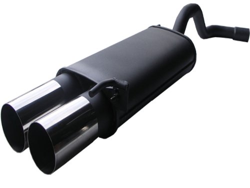 NOVUS SPORTAUSPUFF BMW E36 320i / 323i 2x76mm 