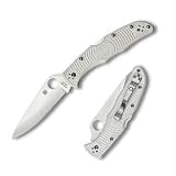 Spyderco Endura 4 White Plain Edge Knife