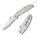 Spyderco Endura 4 White Plain Edge Knife