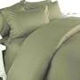 300TC Egyptian Cotton FULL QUEEN SAGE SOLID DUVET COVER SET BY MARRIKAS