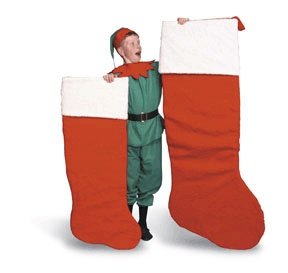 Giant Christmas Stocking Size 60 inches- black friday deal