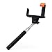 InnoGear® Selfie Stick with Bluetooth Remote Button Shutter Extendable Self Portraits Pole Handheld Monopod for Samsung Galaxy Note 3 2 S5 S4 S3 iPhone 6 6 Plus 5 5S 5C 4 4S (Black)