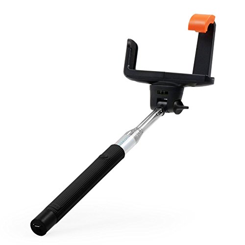 InnoGear® Selfie Stick with Bluetooth Remote Button Shutter Extendable Self Portraits Pole Handheld Monopod for Samsung Galaxy Note 3 2 S5 S4 S3 iPhone 6 6 Plus 5 5S 5C 4 4S (Black)