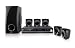 LG HT 303 SU Heimkino-System (300W max, Digitalverstaerker, DivX-zertifiziert, USB, USP Plus, VSM, Satelliten Lautsprecher)