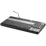 HP POS Keyboard. SMART BUY USB POS KEYB W/ MSR PP-KB. 106 Keys - QWERTY Layout - Magnetic Stripe Reader - USB