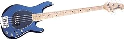 Music Man Sterling 4-String Bass Guitar Pearl Blue Maple Fretboard