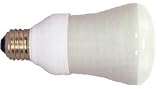 Satco Light Bulbs EFR20L11/30 CFL R20 (Long) 11W (2pak) Clear R20 Reflector Energy Star Bulbs