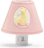 Giraffe Ceramic Pink Night Light Tender Beginnings