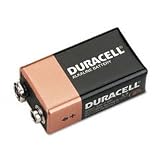 DURACELL PRODUCTS COMPANY Coppertop Alkaline Batteries, 9V, 4 pack by 