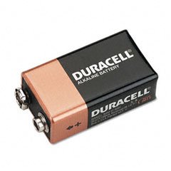 Duracell MN16RT4Z Coppertop Alkaline Batteries 9V 4 Count
