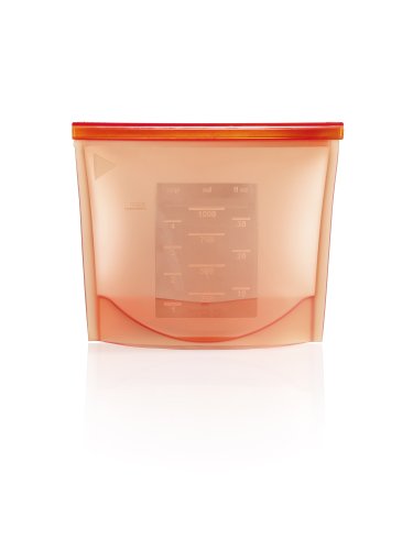 Lekue 1 Liter Fresh Bag, Red
