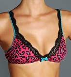 honeydew Leopard Rayon Bralette Bra (1434)