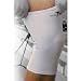 Precision Training Elasticated Knee Support (Size: Large) (Colour: White )
