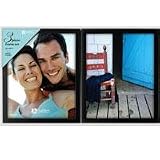 Malden International Shadow Box Kit Series, Wood Frame, for Two 11x14" Photographs, Color: Black.