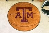 NCAA TEXAS A&M AGGIES BASKETBALL SHAPED DOOR MAT RUG