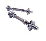 Weider Chrome EZ Spin-Lock Dumbbell Bar