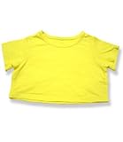 Yellow T-Shirt Outfit Teddy Bear Clothes Fit 14" - 18" Build-a-bear, Vermont Teddy Bears, and Make Your Own Stuffed Animals
