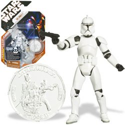 Star Wars - The Saga Collection:Clone Trooper with Collector's Coin