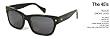 Tres Noir 45's Sunglasses Shiny Black hand made glasses