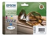 Epson Tintenpatronen Multipack  4 Farben T043 & T044 DURABrite Ink