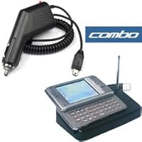 2 Piece Value Combo Of HTC Cingular 8125 PDA Smartphone USB Docking Cradle Desktop+ Car Charger