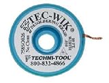 Desolder Braid Tec-Wik No Clean .060 10' Yellow #2