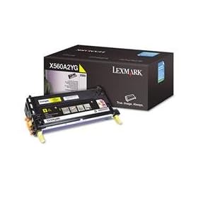 Buy Lexmark X560A2YG - X560A2YG Toner, 4000 Page-Yield, Yellow now!