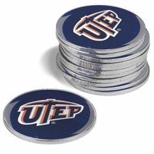 Texas Paso) Miners Golf Ball Marker Pack)