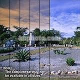 4x4 Solid Coral 4 Color Conversion Filter, BF44COR,