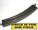 18 Inch Radius Curved Nickel Silver Ho Bachman Ez Single Piece Track