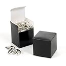 Black Gift Boxes - 2" X 2" - 12 count