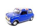 OLD MINI COOPER BLUE RHD 1:18 DIECAST MODEL
