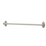Alno A8120-24-SN - Classic Weave Series 24 Inch Towel Bar - Satin Nickel Finish