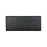 Pippa G Denver Faux Leather Black Headboard 122 x 59 cm