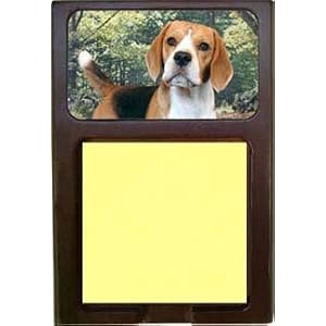 Beagle Sticky Note Holder Holder