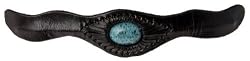 Genuine Leather Bracelet - Length: 6.5" - Width: 30 mm Dark Brown