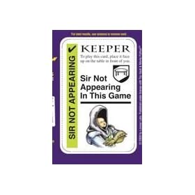 Monty Python Fluxx - Sir Not-Appearing Promo Card