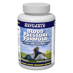 Blood Pressure Support / All Natural Blood Pressure Supplement - 120 Capsules - 60 Day Supply