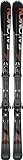 Salomon Enduro LX 730 Skis Black/Red w/ L10 Bindings B80