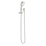 IMAGE OF Moen 3836ST Four-Function Massaging Handshower with Bracket and Hose, Satine