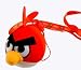 Angry Birds 2" Red Bird Plush with Strap, a Set of 2 Pieces, #99ot-anbi-p02re