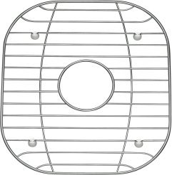 Childrens Toyshop  Kitchen & Housewares : KOHLER K-2999-ST Bottom Basin Rack, Stainless Steel