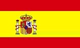 Spain National Flag 5ft x 3ft (with Crest)