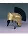 Roman Heavy Duty Helmet w/Brush Halloween Costume Accessory